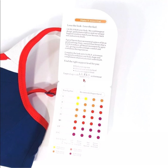 Level 4 Support Molded Cups Underwire Sports Bra - Picture 8 of 8